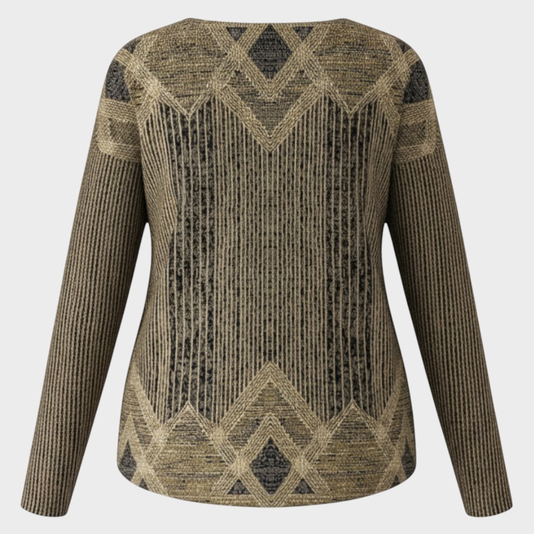 Margaret - Vintage Printed Blouse | Elina Dublin