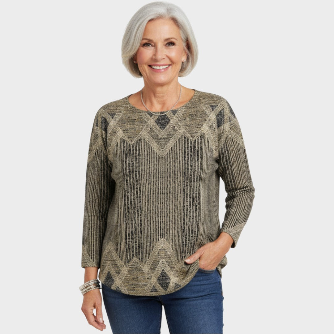 Margaret - Vintage Printed Blouse | Elina Dublin