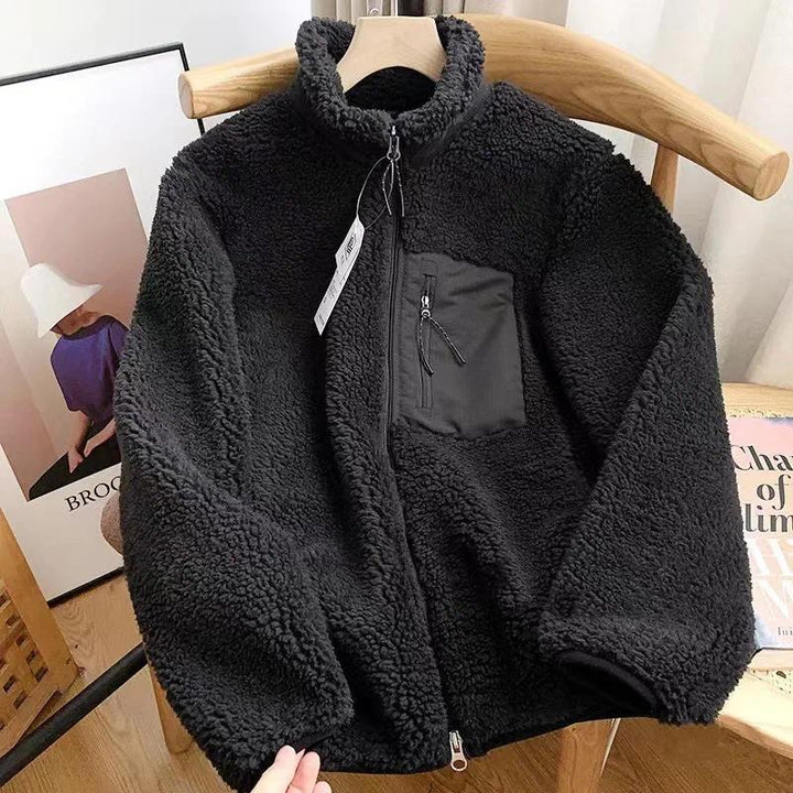 CELANDINE™ - Comfy Long Sleeve Zip-Up Plush Winter Jacket | Elina Dublin