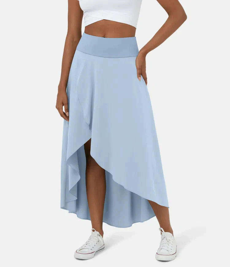 AMELIE™ - Elegant Asymmetric Midi Skirt | Elina Dublin