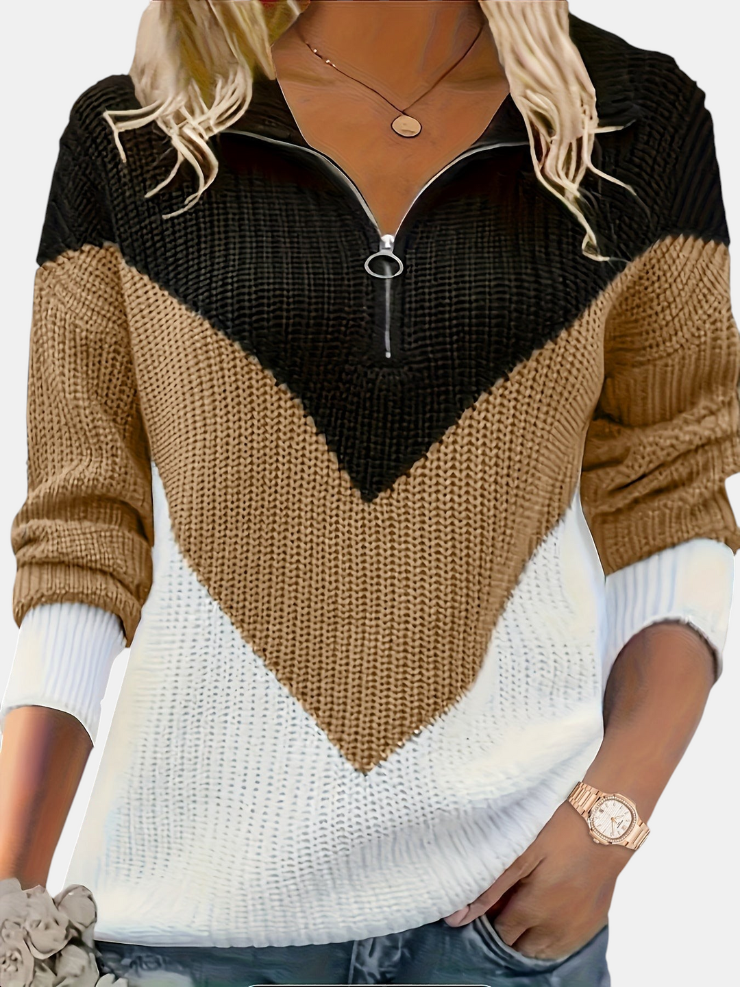 Margaux™ — Structured Comfortable Everyday Sweater | Elina Dublin