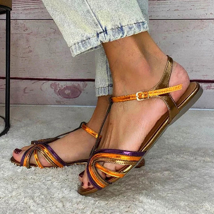 Erin - Mediterranean Colour Sandals | Elina Dublin