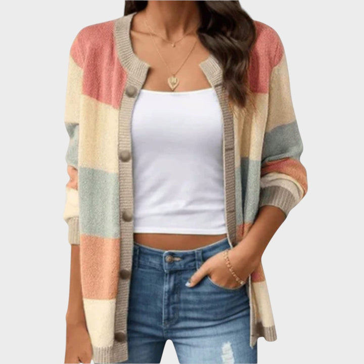 Marisol - Long Button-Up Cardigan | Elina Dublin