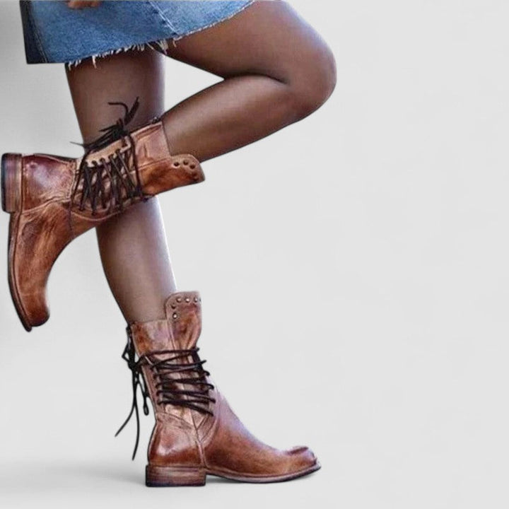 Léa | Orthopaedic Western Boots | Elina Dublin