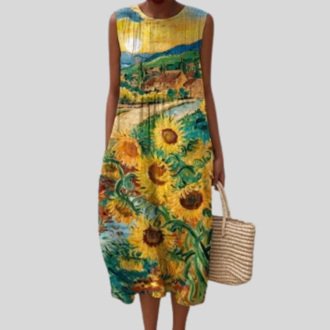Gormlaith - Dress Sunflower | Elina Dublin