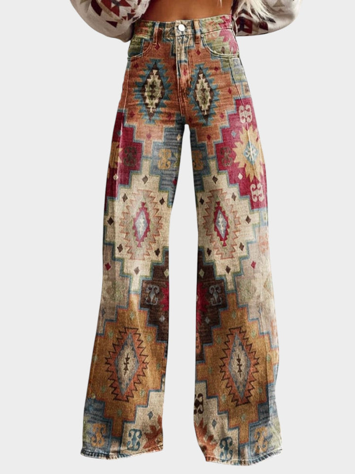 Léa™ | Elegant Retro Trousers | Elina Dublin