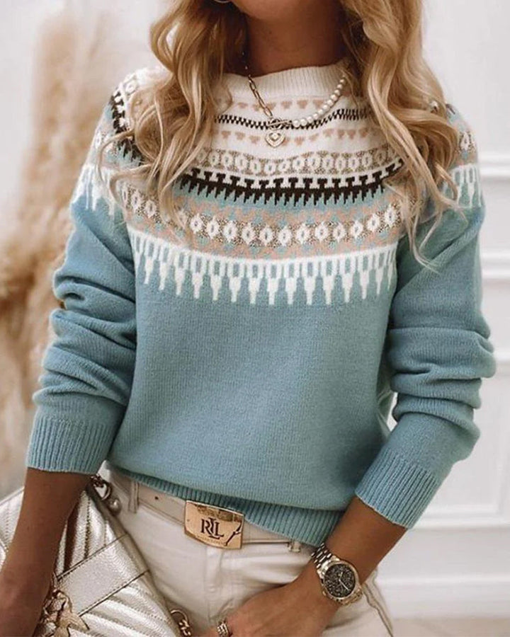 Fainbhoth - Fairisle Knit Jumper | Elina Dublin