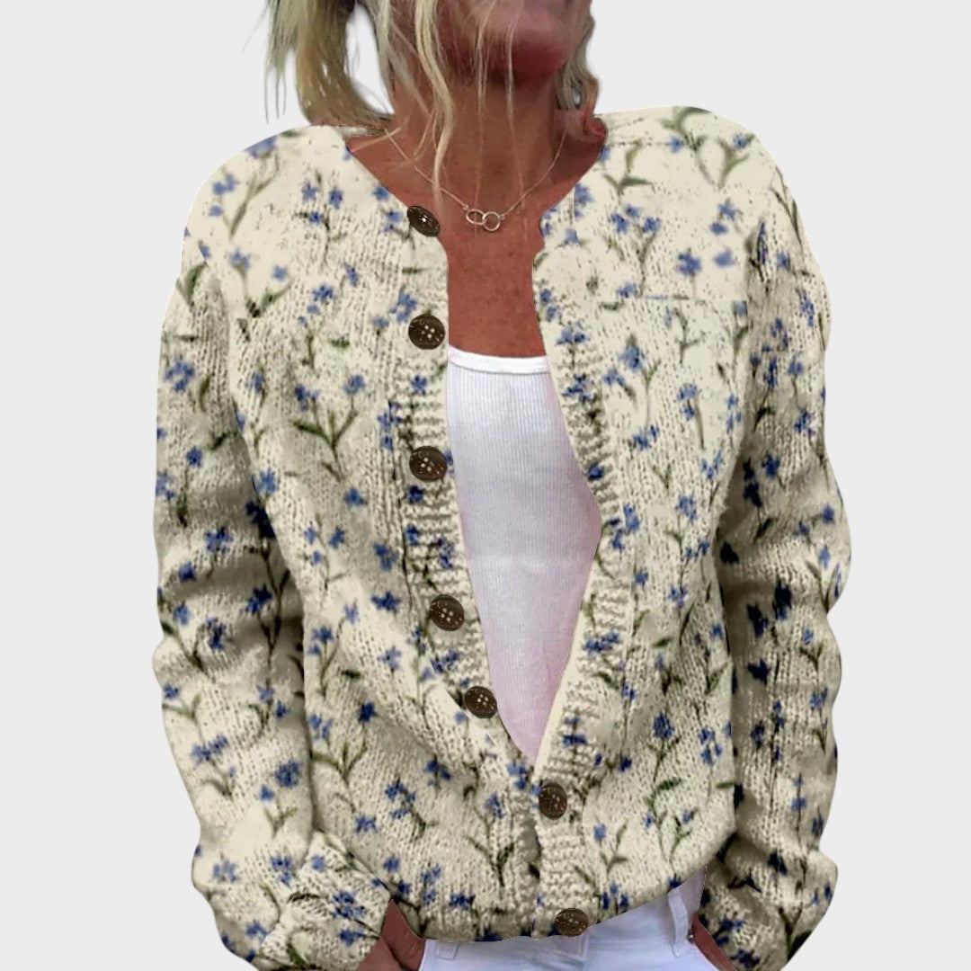 Muirthra - Woodland Floral Cardigan | Elina Dublin