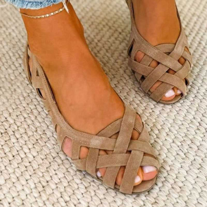 Brigid - Woven Summer Sandals | Elina Dublin