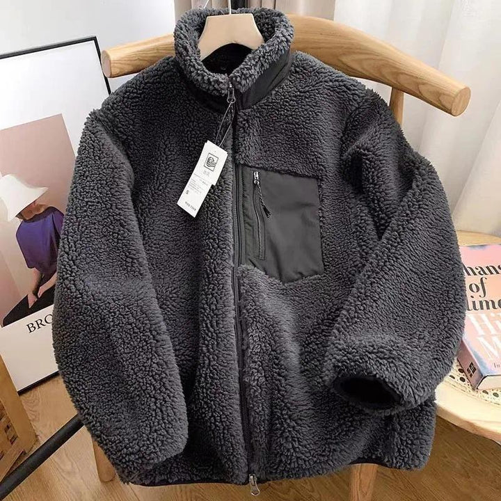 CELANDINE™ - Comfy Long Sleeve Zip-Up Plush Winter Jacket | Elina Dublin