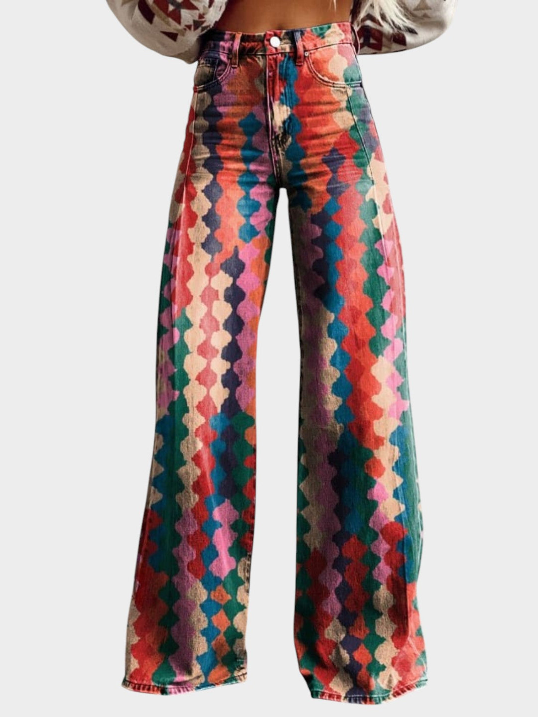 Amélie™ | Elegant Boho Trousers | Elina Dublin