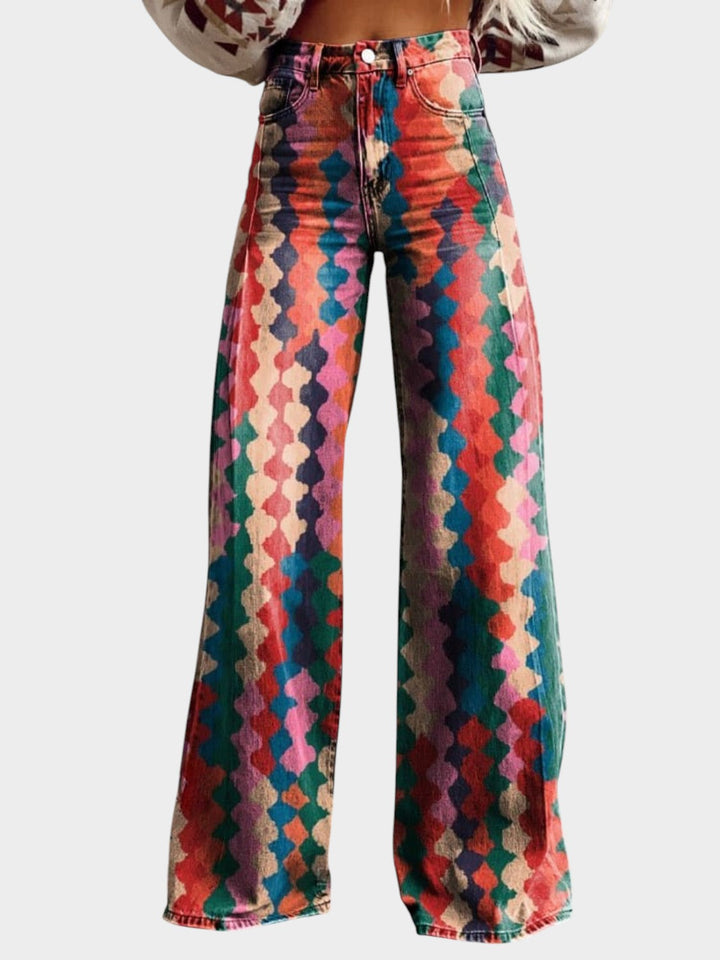 Amélie™ | Elegant Boho Trousers | Elina Dublin