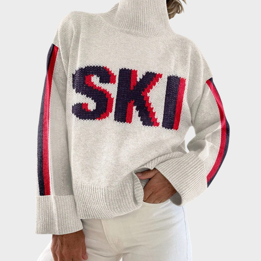 Ivy | Roll-Neck Jumper — Elina Dublin