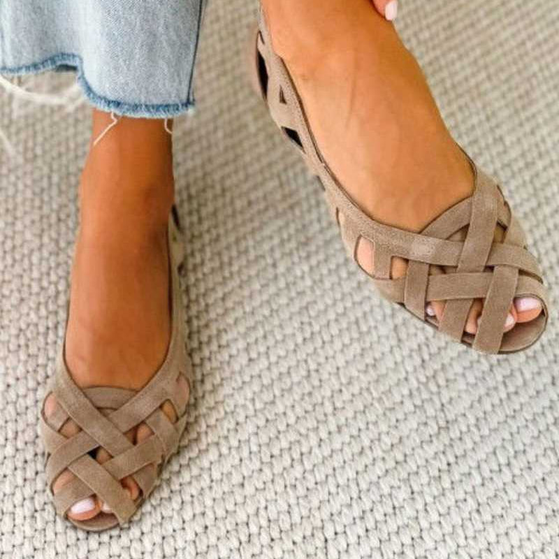 Brigid - Woven Summer Sandals | Elina Dublin