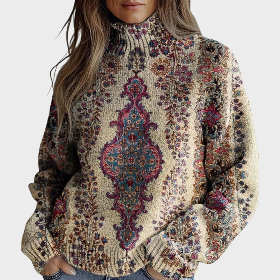 Grainne | Roll-Neck Jumper — Elina Dublin