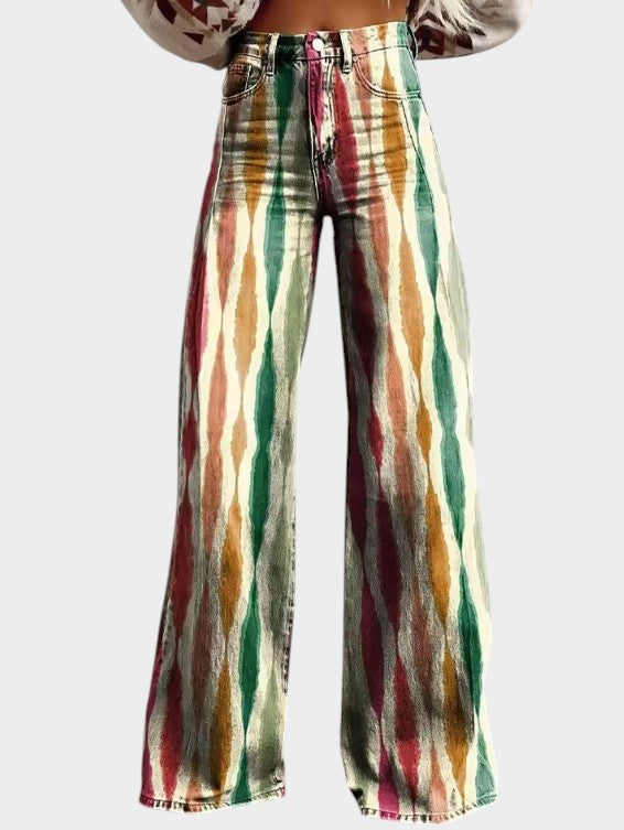 Isabella™ | Elegant Boho Trousers | Elina Dublin