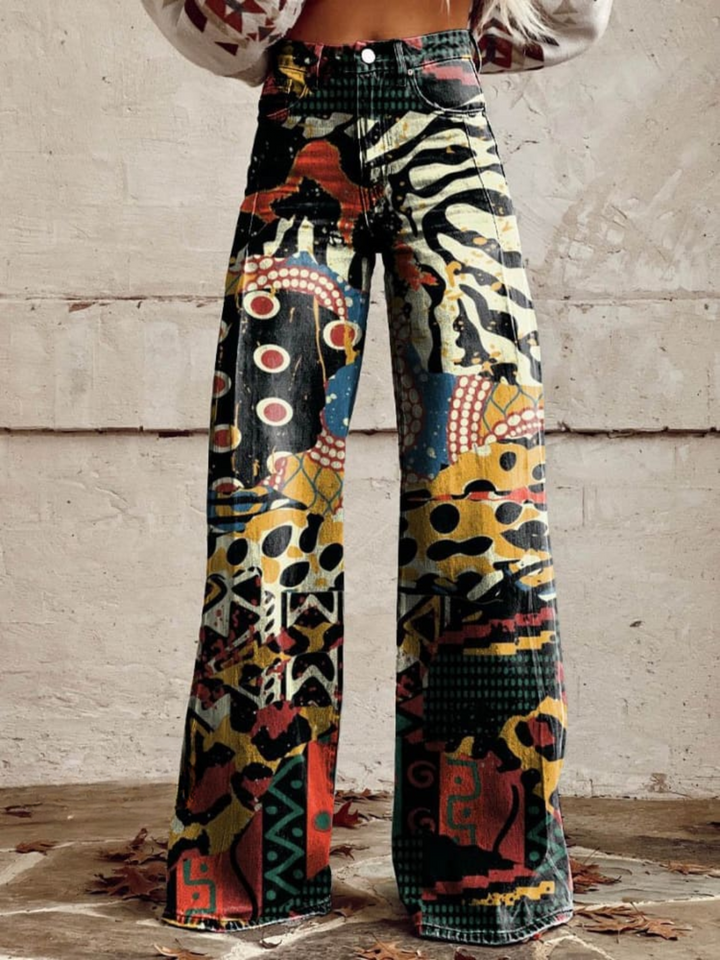 Élodie™ | Elegant Wide-Leg Trousers | Elina Dublin