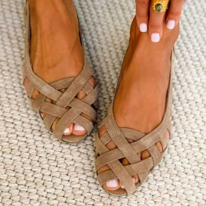 Brigid - Woven Summer Sandals | Elina Dublin