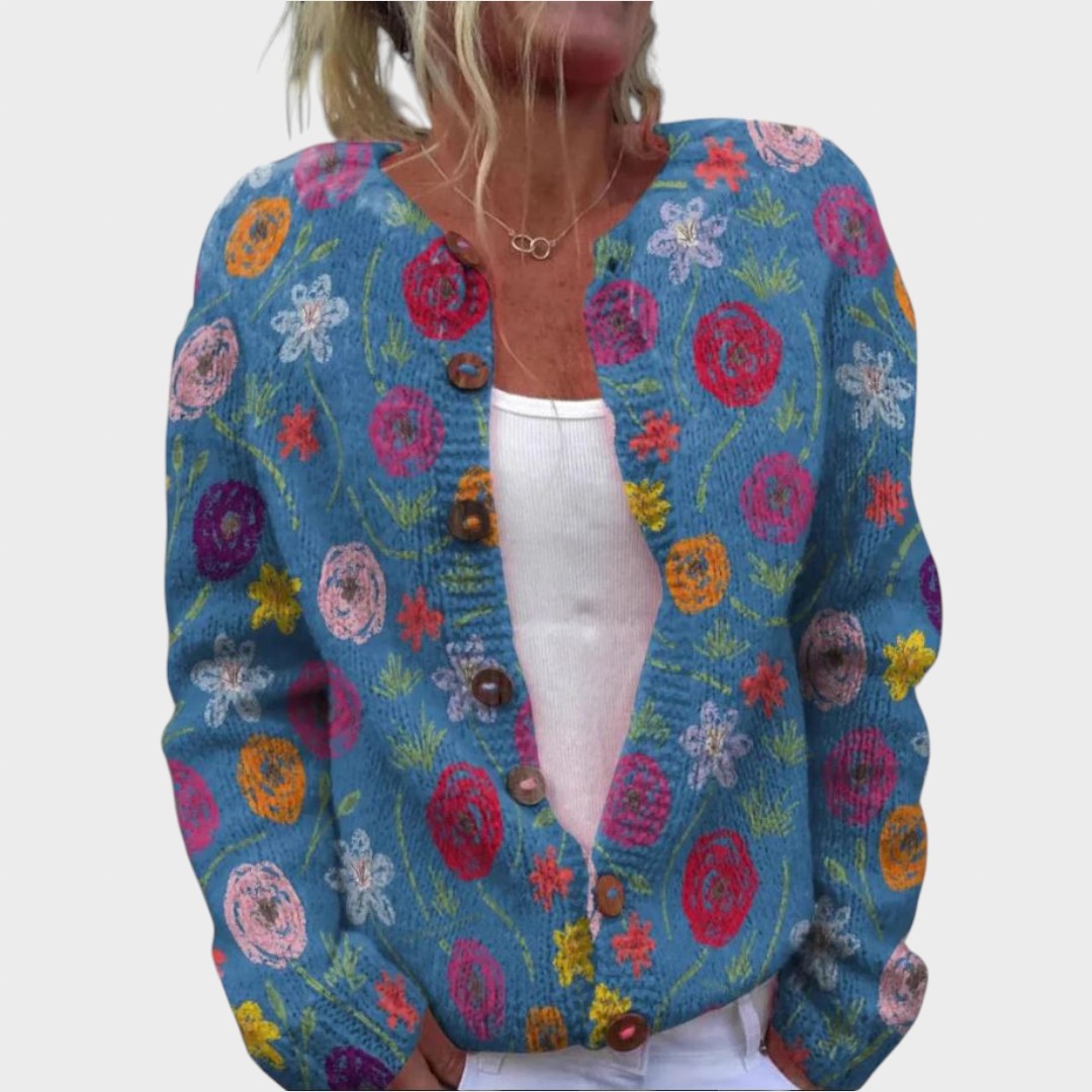 Doircnoic - Harvest Floral Cardigan | Elina Dublin