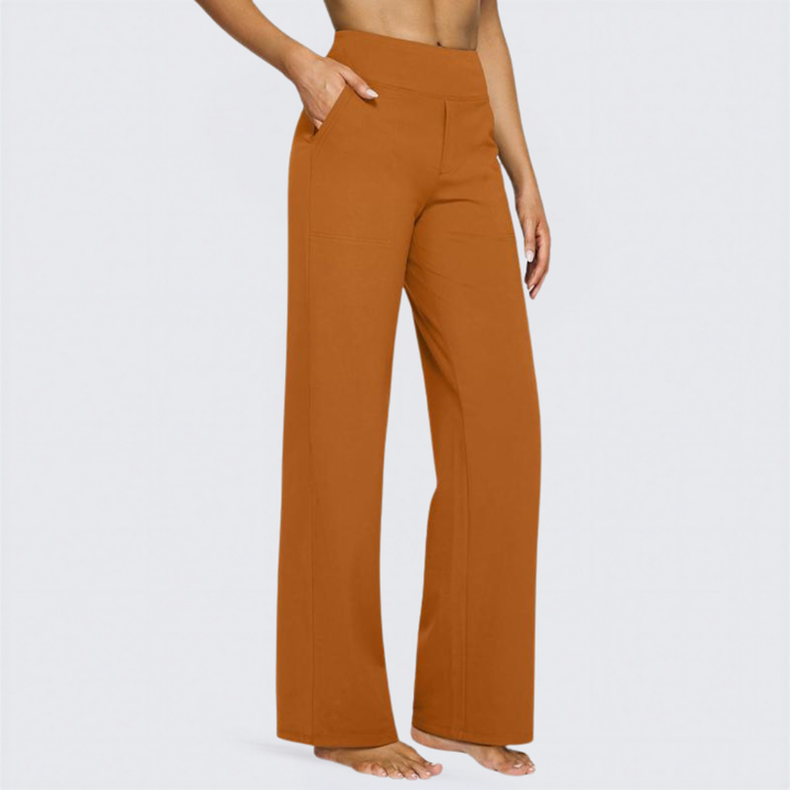 WHITNEY™ - Comfortable High-Waist Wide Leg Pants for Yoga and Outdoor Fun | Elina Dublin