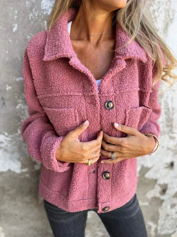 MOIRA™ - Relaxed Fit Fleece Jacket | Elina Dublin