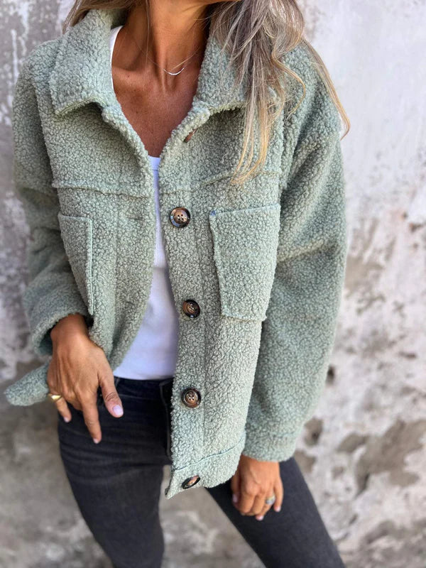 MOIRA™ - Relaxed Fit Fleece Jacket | Elina Dublin
