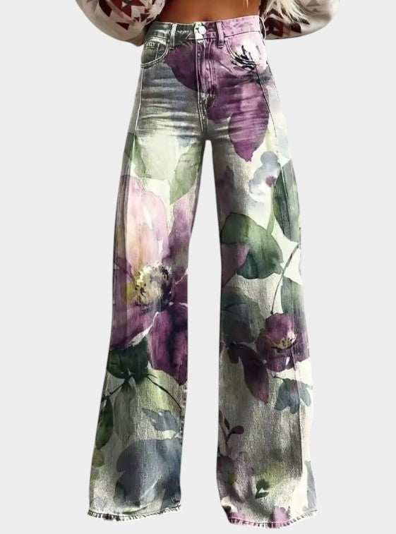 Alessia™ | Boho Retro Chic Trousers | Elina Dublin