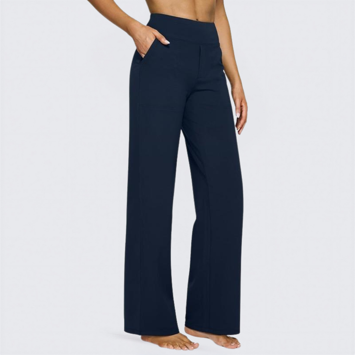WHITNEY™ - Comfortable High-Waist Wide Leg Pants for Yoga and Outdoor Fun | Elina Dublin