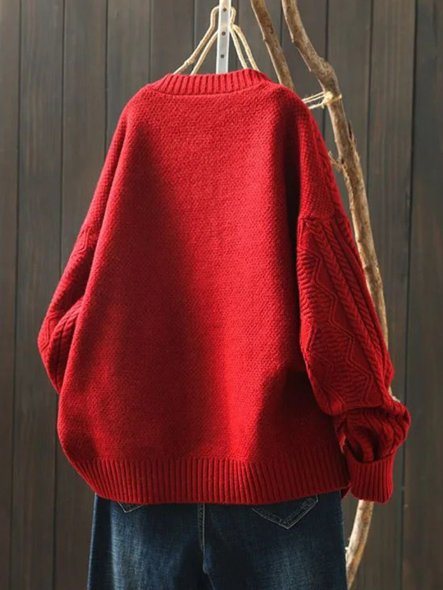 Lorença - Knitted Cable Cardigan | Elina Dublin