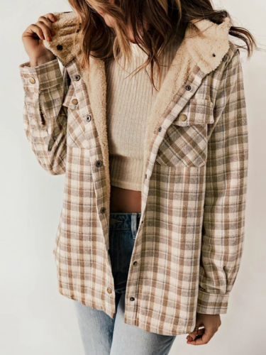 HANNAH™ - Chic Plaid Jacket | Elina Dublin