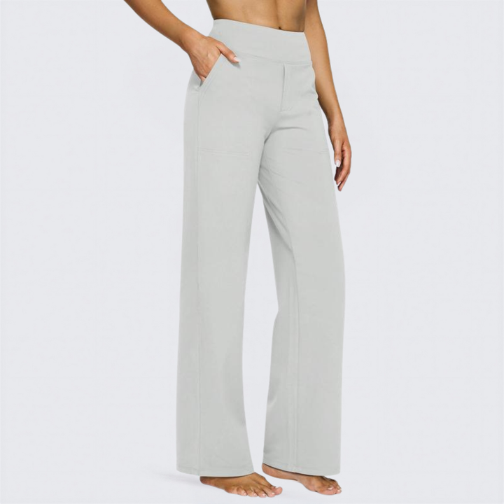 WHITNEY™ - Comfortable High-Waist Wide Leg Pants for Yoga and Outdoor Fun | Elina Dublin