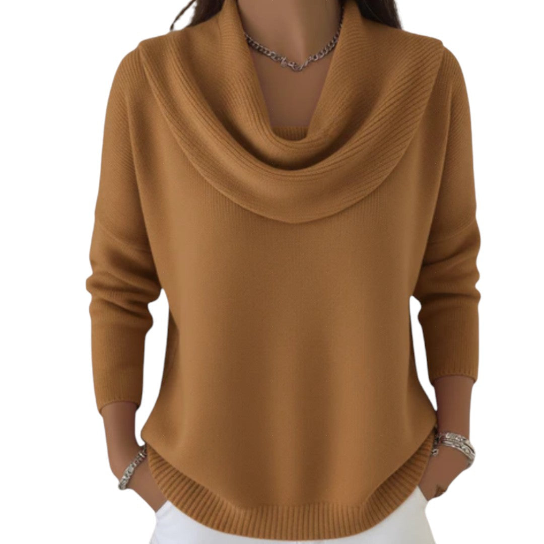 Elisa - Collared Sweater | Elina Dublin