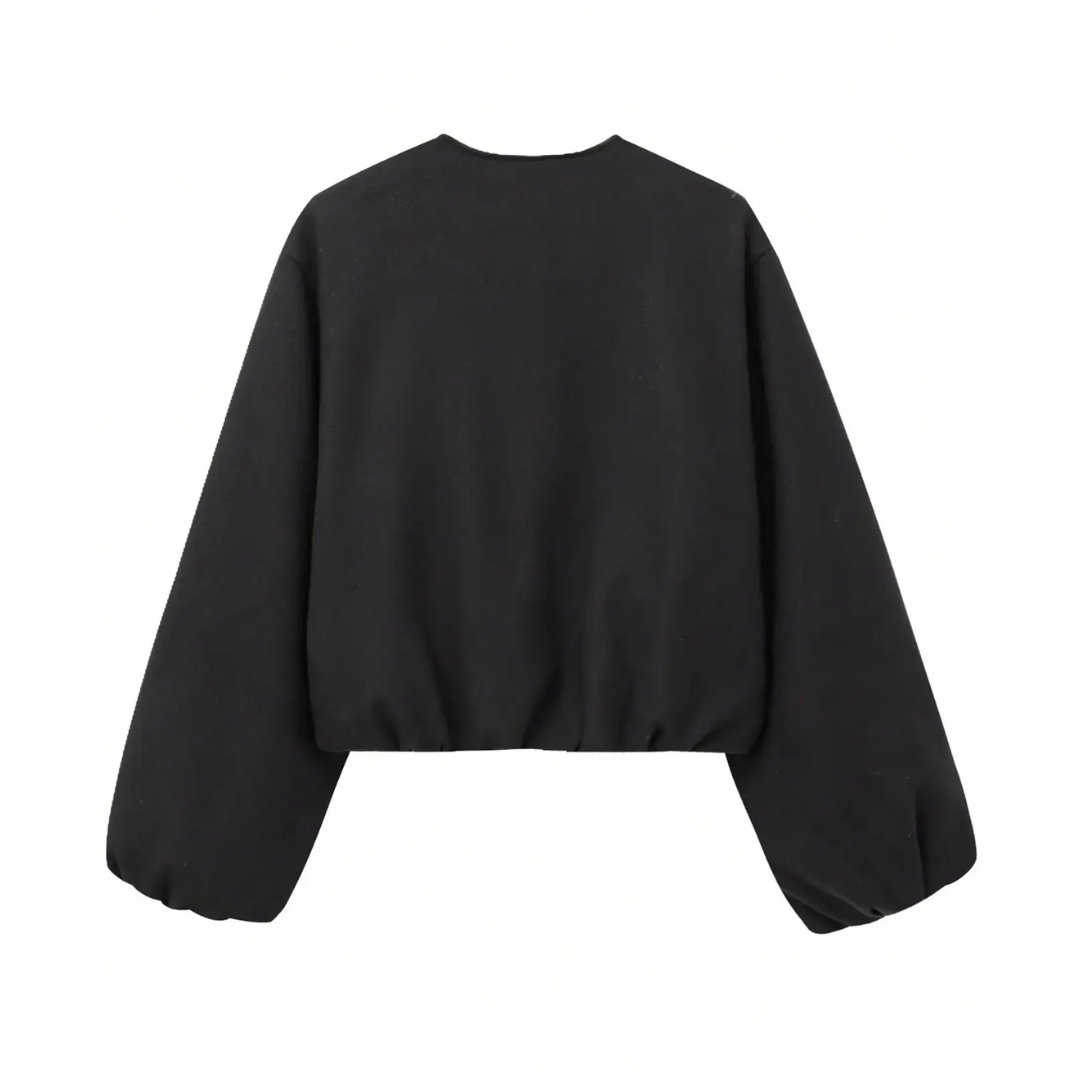 EMBER™ – Zip-Up Cropped Utility Jacket | Elina Dublin