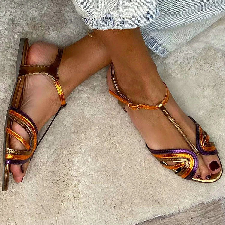 Erin - Mediterranean Colour Sandals | Elina Dublin