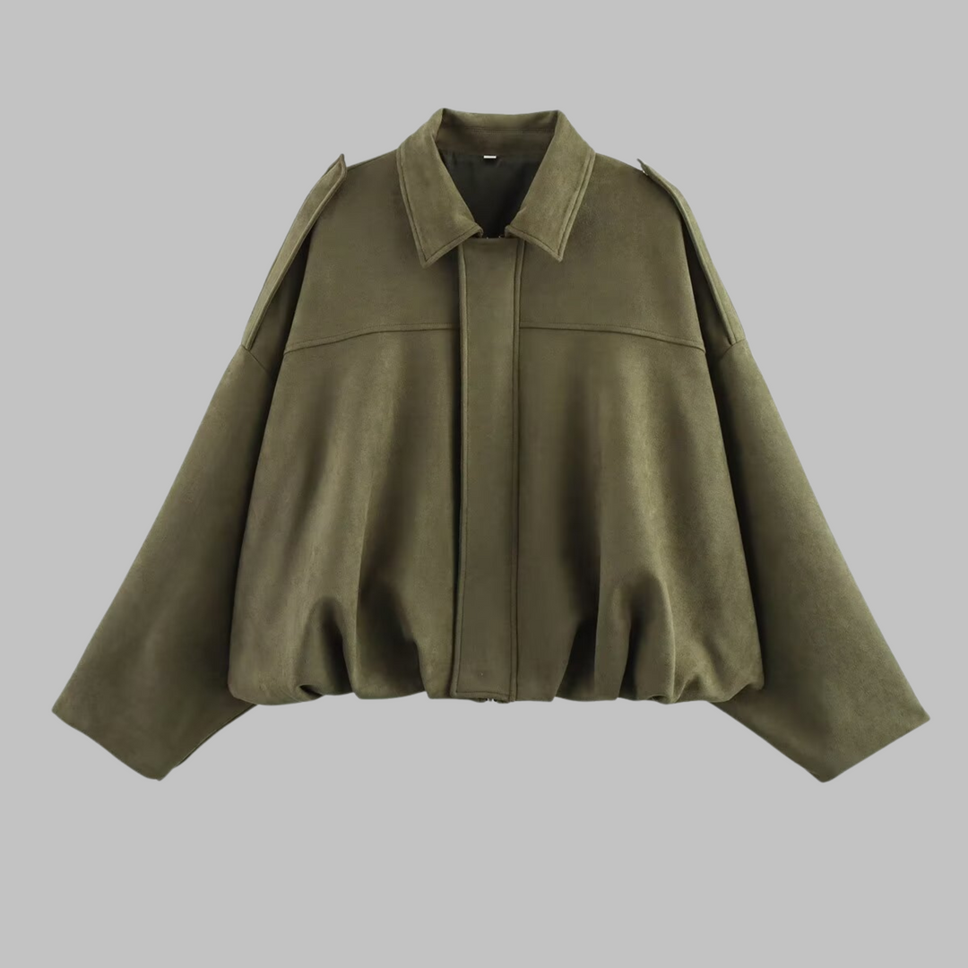 TALU™ - Comfy Loose Fit Military Jacket | Elina Dublin