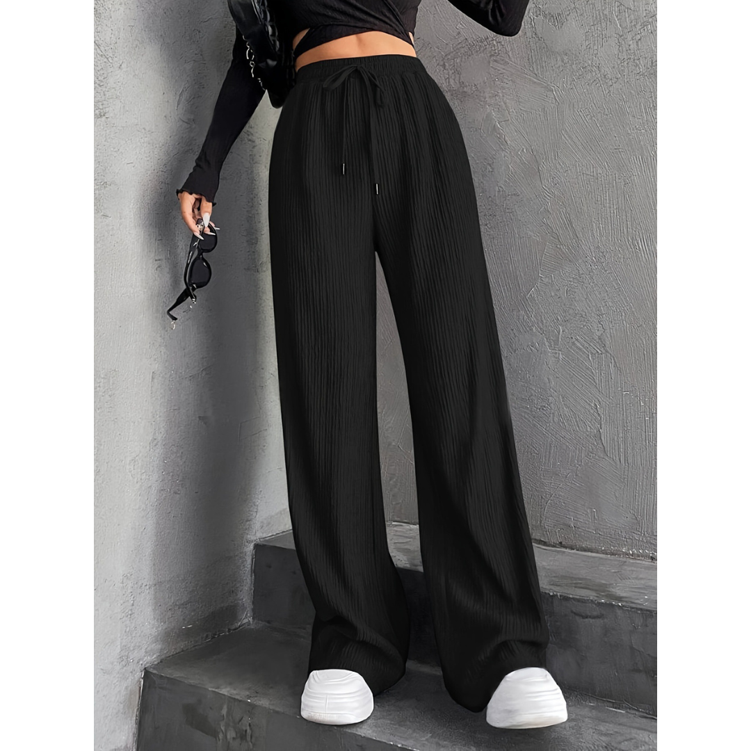 ZABBY™ - Casual Wide Leg Comfy Everyday Pants | Elina Dublin