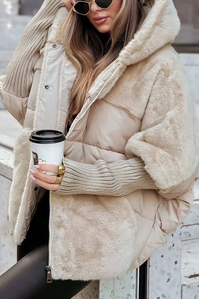 MARISA™ -  Plush Comfort Hooded Jacket | Elina Dublin