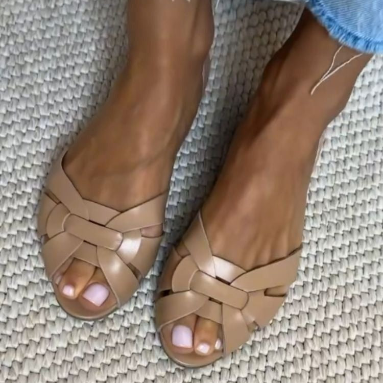 Blathnaid - Woven Nature Sandals | Elina Dublin