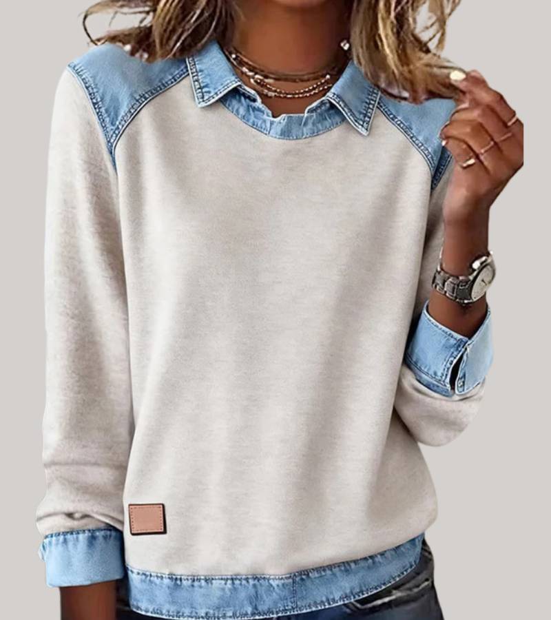 Rosalie™ — Modern Chic Knit Top | Elina Dublin