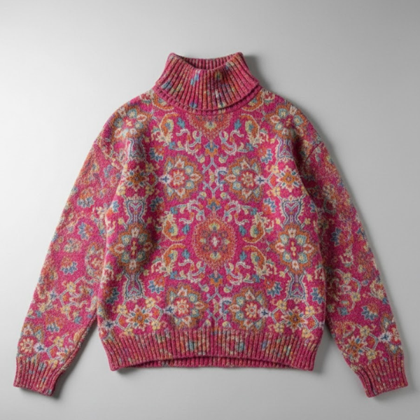Muirriasc - Woven Multicolour Jumper | Elina Dublin