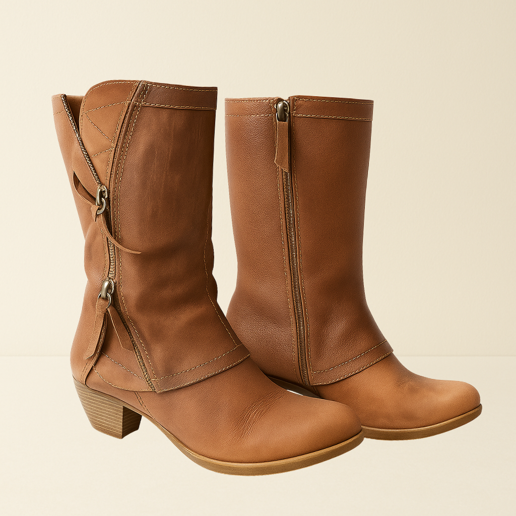 Fanny | Autumn Mid-Calf Boots | Elina Dublin