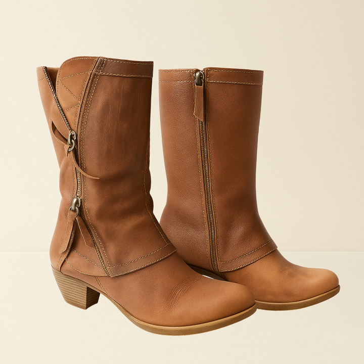 Fanny | Autumn Mid-Calf Boots | Elina Dublin