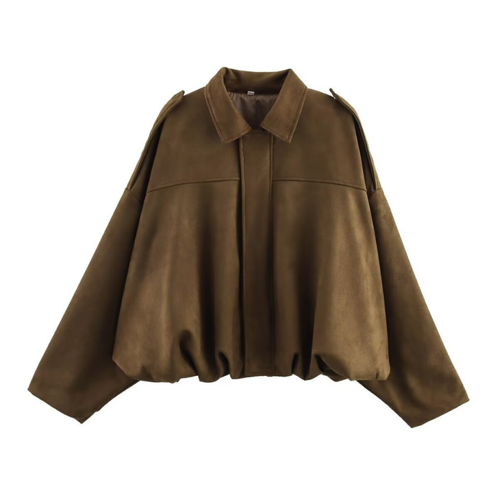 ANNA™ – Chic Cropped Pilot Jacket | Elina Dublin