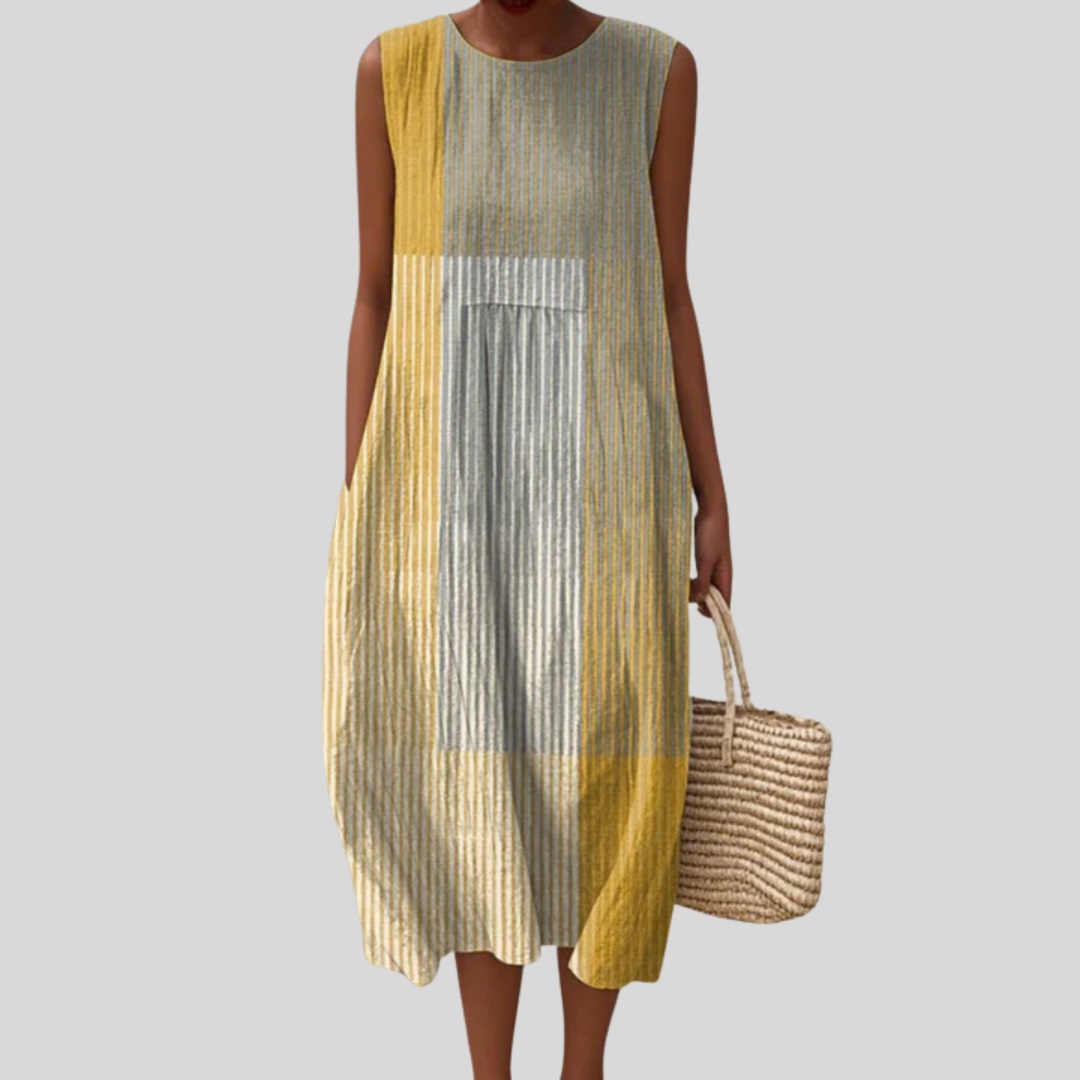 Sile - Dress Sunstripe | Elina Dublin