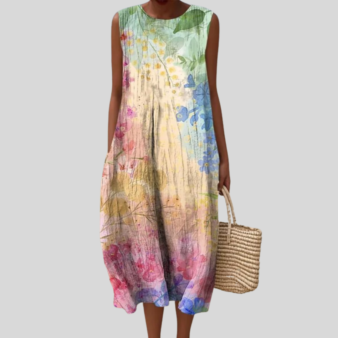 Blinne - Dress Watercolour | Elina Dublin