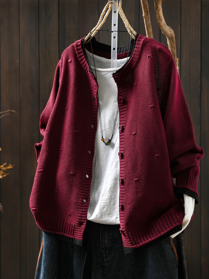 Isadora - Textured Cardigan | Elina Dublin