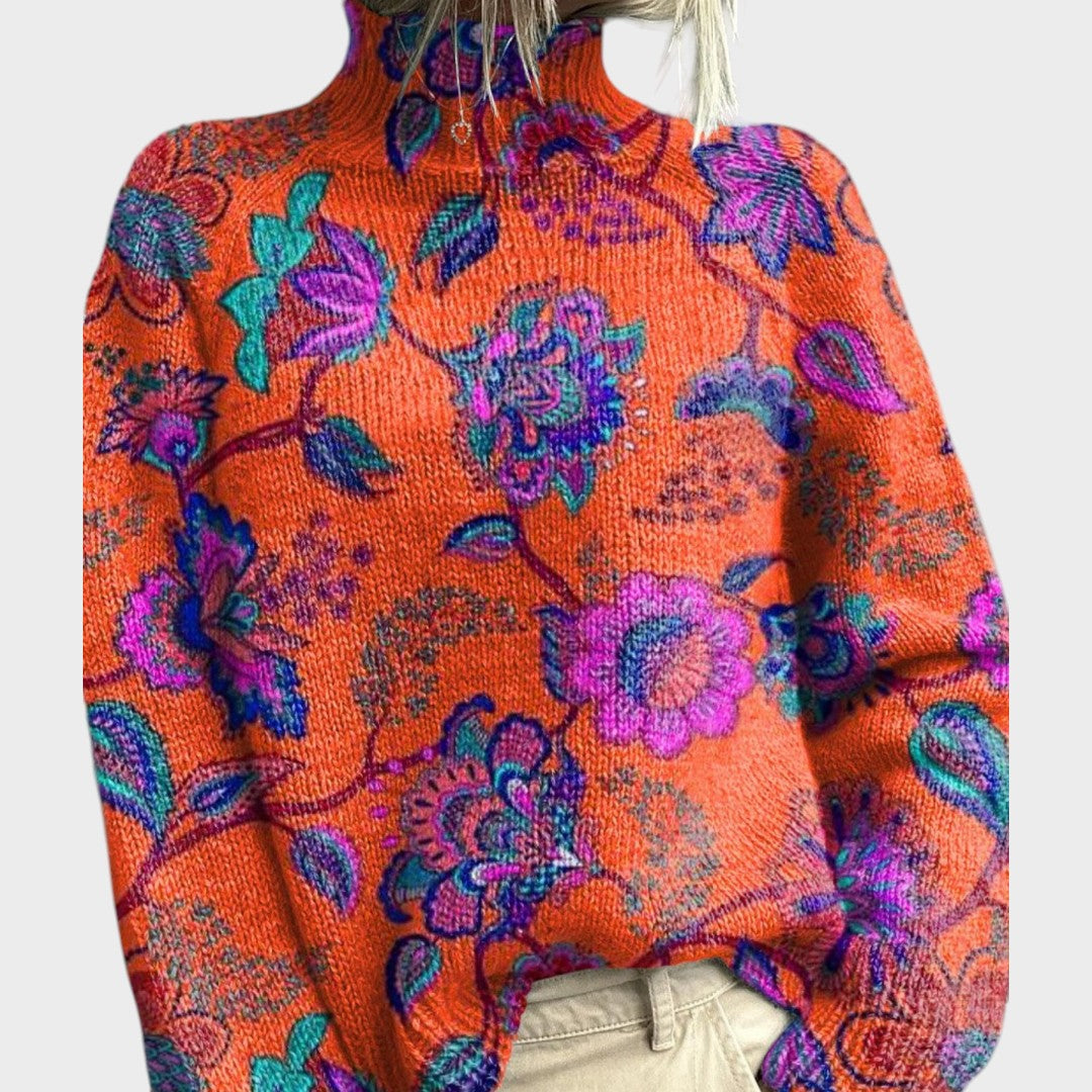 Tara | Roll-Neck Jumper — Elina Dublin