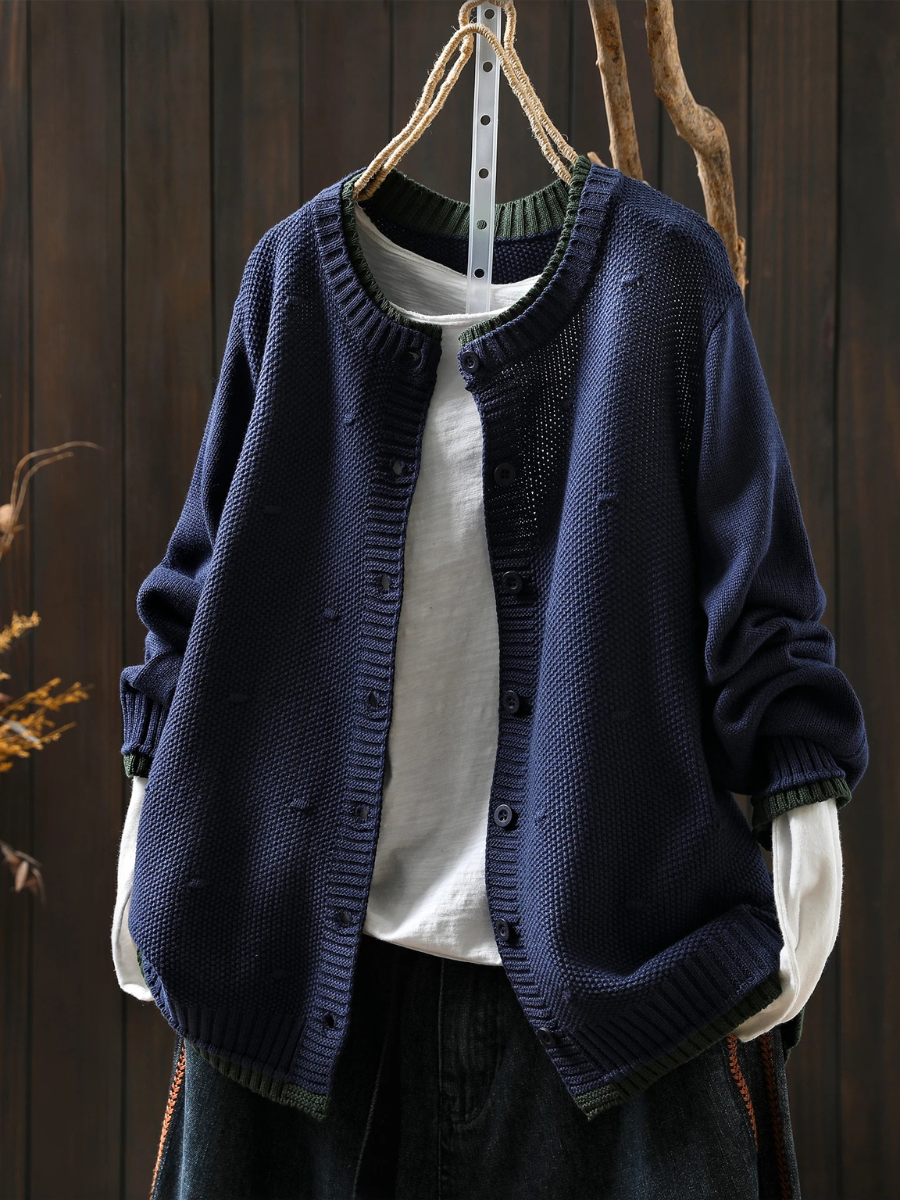 Isadora - Textured Cardigan | Elina Dublin