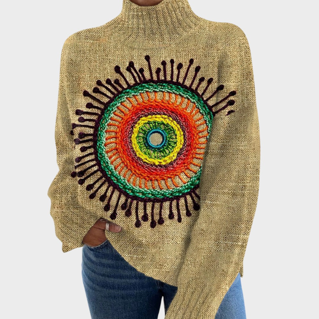 Cara | Roll-Neck Jumper — Elina Dublin