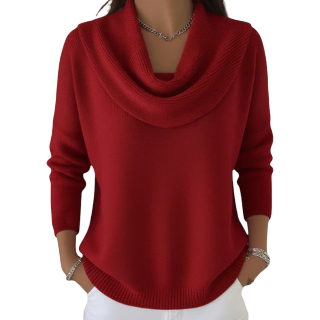Elisa - Collared Sweater | Elina Dublin